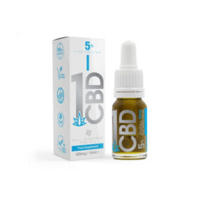 1CBD 5% Pure Hemp 500mg CBD Oil Lite Edition 10ml