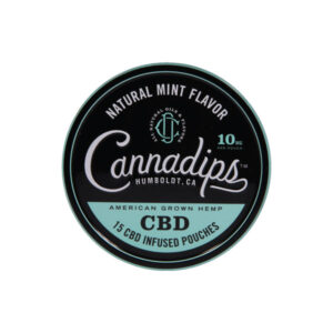 Cannadips 150mg CBD Snus Pouches - Natural Mint