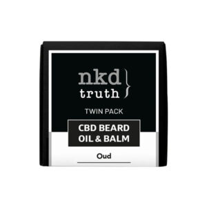 NKD 150mg CBD Twin Pack OUD Beard Oil and balm