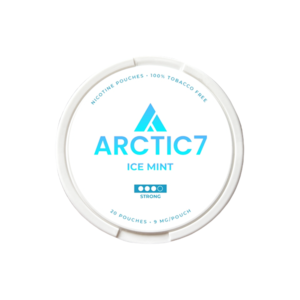 9mg Arctic7 Ice Mint Slim Nicotine Pouches - 20 Pouches