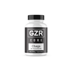 GZR 750mg Chaga Capsules - 60 Capsules