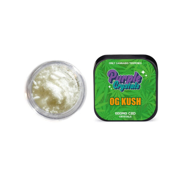 Purple Crystals by Purple Dank 1000mg CBD Crystals - OG Kush (BUY 1 GET 1 FREE)