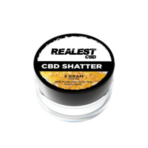 Realest CBD 3000mg Broad Spectrum CBD Shatter (BUY 1 GET 1 FREE)