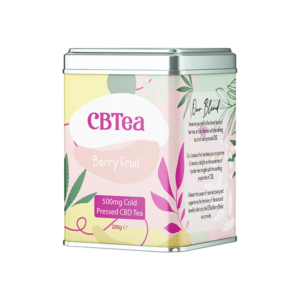 CBTea 500mg Cold Pressed Full Spectrum CBD Berry Fruit Tea - 200g